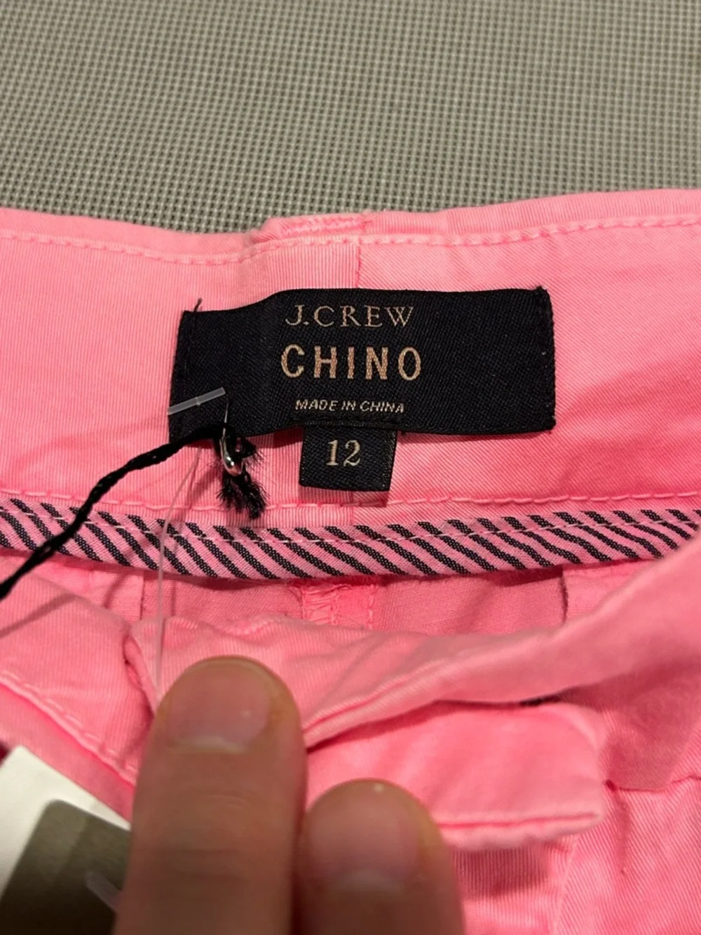 J. Crew Chino Shorts 4 inch in Bubble Gum Pink Women's Size 12